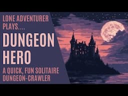 Dungeon Hero | A Micro Solo RPG Zine | Solo Playthrough