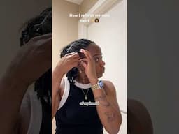 How I refresh mini twist #minitwists #protectivestyles #naturalhairstyles