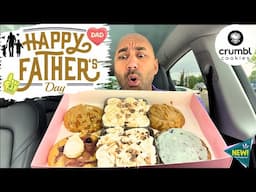 Crumbl Cookies Father's Day Week - New Toffee Cake, New Blueberry Pancake, Kitchen Sink, and More!
