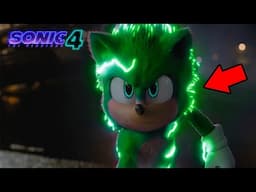 SONIC'S NEW TRANSFORMATION IN SONIC MOVIE 4 LEAKED!