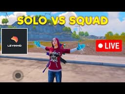 🔴LEVINHO LIVESTREAM Solo Vs Squad | PUBG MOBILE 🔴