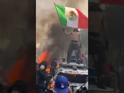 La manifestación de Los Angeles, ¿es protesta o vanda-lism0? Dale click arriba para verlo completo☝️