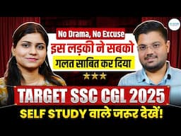SSC CGL Topper Interview 2024🔥| Rashi Pathak (Auditor) | No excuses. No drama. सिर्फ Result