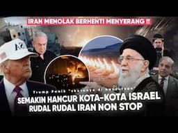 IRAN GAK MAU BERHENTI “ISRAEL jadi NERAKA TRUMP MULAI PANIK” China - Pakistan Kirim Senjata