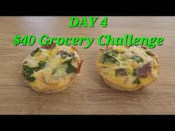 DAY 4 - $40 Grocery Budget Challenge for 2 #NovaScotia #FrugalLiving #BudgetChallenge