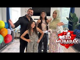Deema and Sally Happy Eid Surprise with Family and Friends