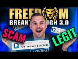 Should You Invest in Freedom Breakthrough or Stick with Your Job?