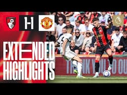 Extended Highlights: Semenyo's super strike not enough as VAR sends Evanilson off against United