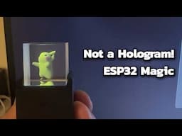 ESP32-S3 3D Prism Display – Real-Time Hologram Illusion with Just a Tiny Screen