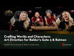AnsweRED Podcast Episode 17 — Art Direction in Baldur's Gate 3 & Batman