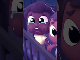 Mommy ther's a monster in my room! 👻 #2 | Miliki Family 😊 #KidsSongs #Shorts #YouTubeKids
