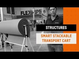 🌟 Simple Roll Holder Cart for Shipping Efficiency: kaizen in action - Structure showcase