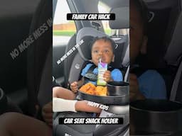 Big Sister Saves the Day with Snack Hack Parents Love! [No More Messy Car Snacks!]