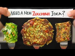 From Bland to Brilliant | Courgettes (aka zucchinis) 3 Ways