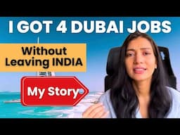 How I got my job in Dubai my Dubai life and job search journey from India #dubailife