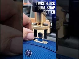EASY & FAST Twist-Lock Fastener with Button Installation