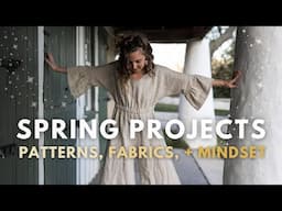 NEW sewing projects + patterns, trying new fabrics, and a Cozy Confidence mindset! 🖤