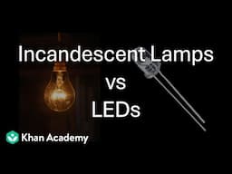 Incadescent Lamp vs LED | Electricity  | Middle School | Science | Khan Academy