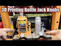 3d Printed Bottle Jack Knobs
