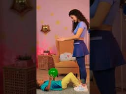 Watch KIDS LIGHT UP with This Fun Morning Ball Routine! ☺️ 💪🏼 #kids