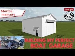 Designing the Ultimate Man Cave for Our Saltwater Boat! | Custom Morton Buildings 3D Design