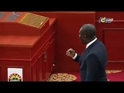 Parliamentary Drama: Afenyo Markin Clashes with 1st Deputy Speaker