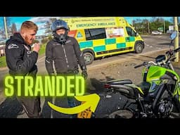 Big Troubles We cant Help! Benelli TRK 502 x on Wales Tour