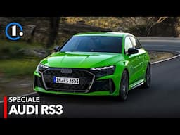 Audi RS3 (2025) 🔥 Come va e quanto consuma con 400 CV: la PROVA