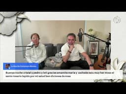 #EnVivo I Noche de Rosario en Casa con Pedro y Cristal.