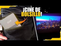 CINE DE BOLSILLO 🎥 ¡Probé el Mini Proyector MÁS PEQUEÑO!