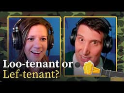 How do you pronounce lieutenant? | MILITARY WORDS