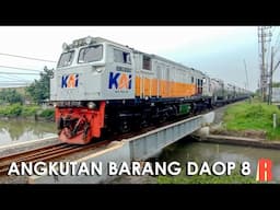 Koleksi Hunting Kereta Api Angkutan Barang Daop 8