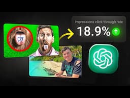 How I make ORIGINAL YouTube thumbnails using only ChatGPT