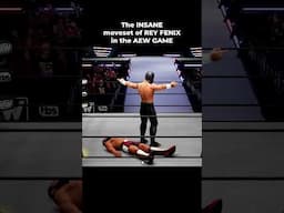 The INSANE moveset of REY FENIX in the AEW GAME!!