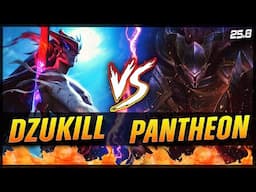 Dzukill - Yone vs Pantheon TOP Patch 25.8 - Grandmaster Yone Gameplay