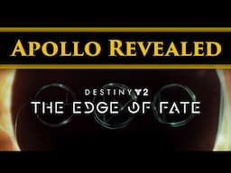 Destiny 2 - Edge of Fate Reveal! Apollo Expansion & The Nine!