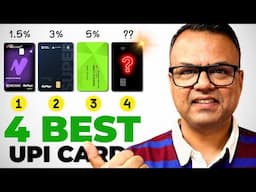 Top 4 LIFETIME FREE Rupay UPI Credit Cards for Cashback in 2025 || Every Paisa Matters
