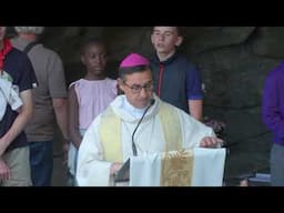 Le Chapelet depuis la Grotte de Lourdes - 30/04/2025