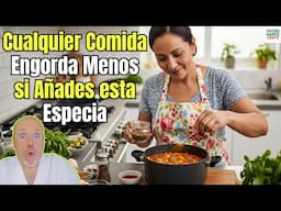 🤯 ¡CUALQUIER COMIDA ENGORDA MENOS si le AÑADES ESTA ESPECIA! 🚀 QUEMAGRASA Natural 🔥🌿