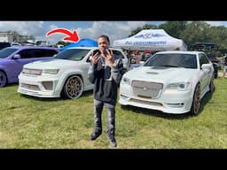 I Finally Seen The Custom Paint On Cj On 32's Trackhawk & Hellcat Chrysler 300 & They Look Horrible
