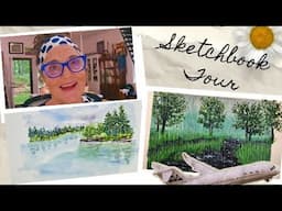 Sketchbook Tour and a Little Bit Extra
