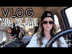 RECENT PURCHASES FOR MY MUA KIT! Vlog Style | Lauren Benet