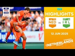 FIH Hockey Pro League 2024-25 Highlights: Netherlands vs Ireland (M) | Match 2