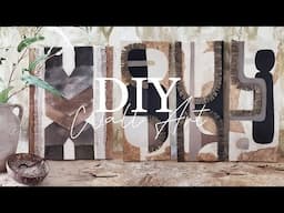 5 DIY Wall Art under 10$