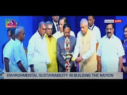 Vice- President at the ''Role of Environmental Sustainability in Building the Nation'' in Puducherry