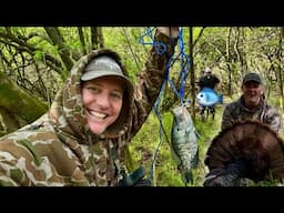 Crappie fishing in waders. Turkey hunting at the club.