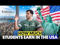 How Much Do International Students REALLY Earn in the USA 🇺🇸 |  Life as a Student in USA 🇺🇸