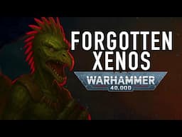 Forgotten But Deadly: The Minor Races That Could Change Warhammer 40K Forever