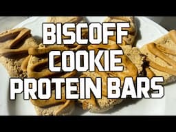 No-Bake Biscoff Peanut Protein Bars | Anabolic Recipe
