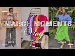 VLOG! MARCH MOMENTS | Events + Cooking + Cloffice Update | Kerry Spence | #youtubebloomingbeauty